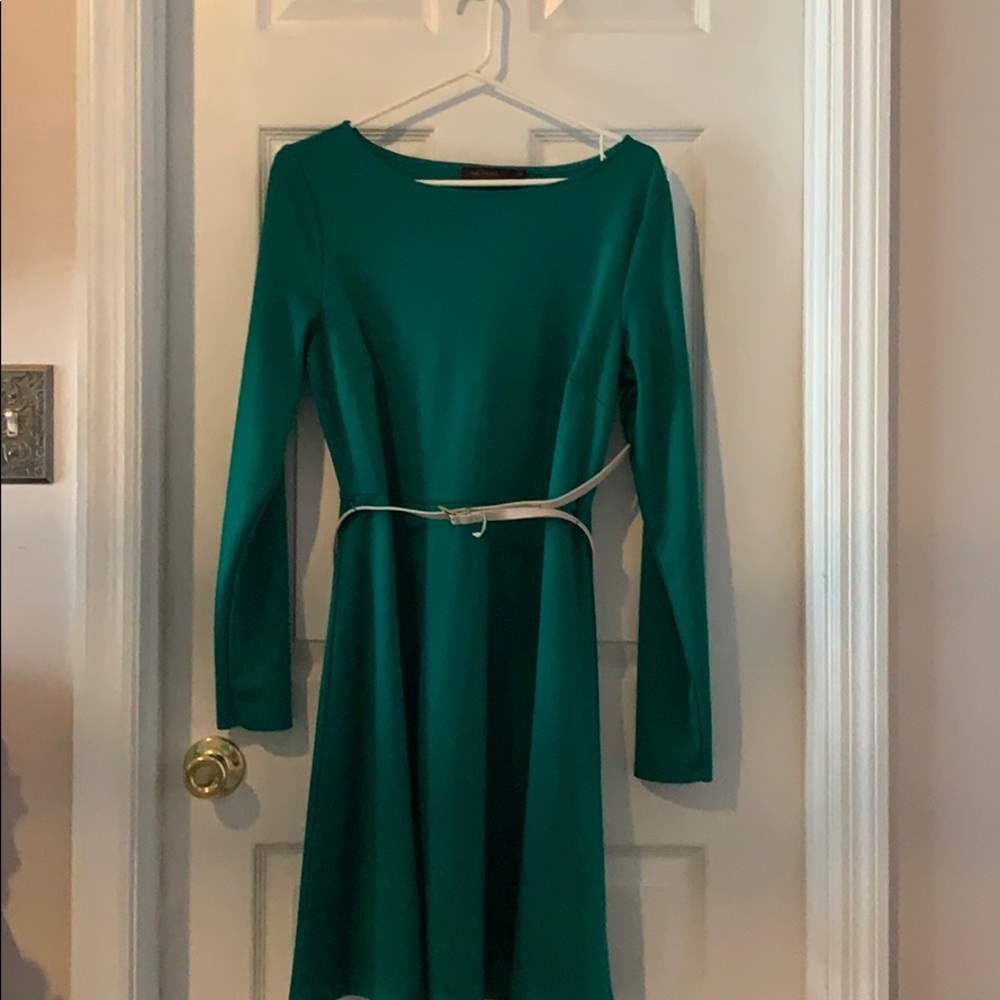 Green dress